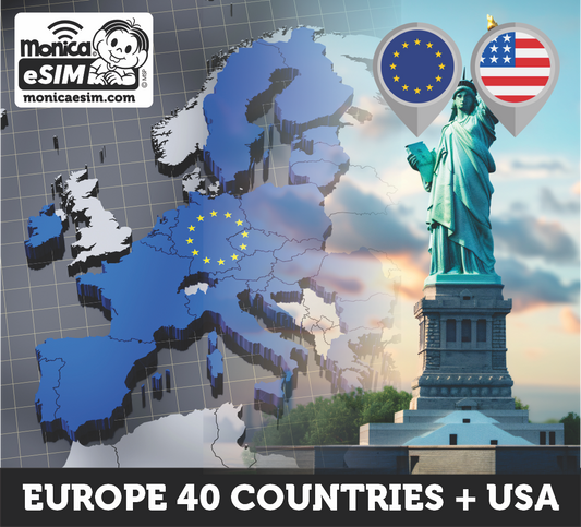 Europa 40 Países & EUA